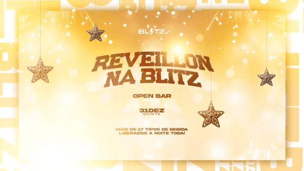Imagem do evento Réveillon OPEN BAR - O Maior Ano Novo da Rua Augusta é na Blitz Haus!