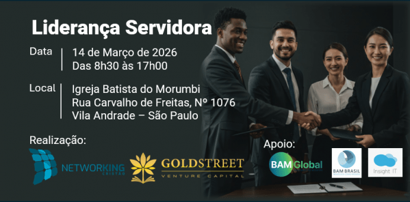 Imagem do evento 15º Networking Cristão - Liderança Servidora