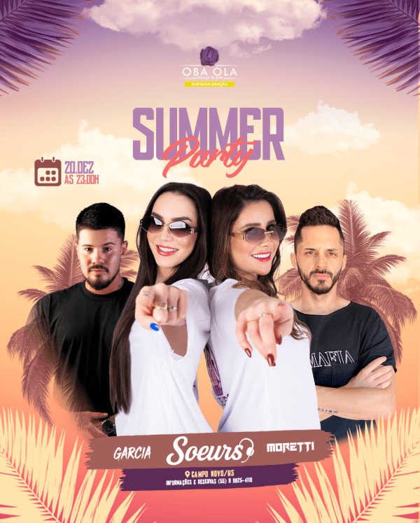 Imagem do evento SUMMER PARTY - OBA OLA
