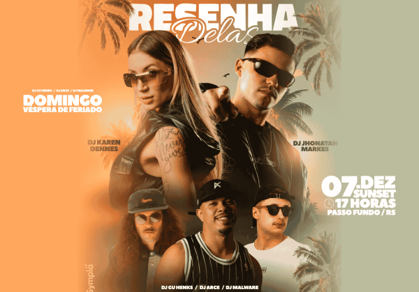 Imagem do evento RESENHA DELAS