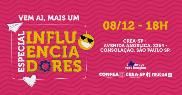 Imagem do evento Especial Influenciadores 2025