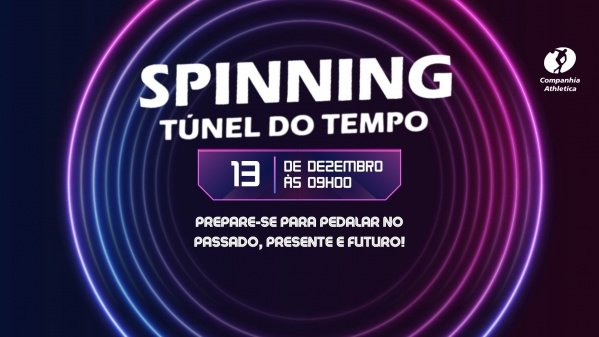 Imagem do evento SPINNING - TÚNEL DO TEMPO | O Último Aulão de 2025!