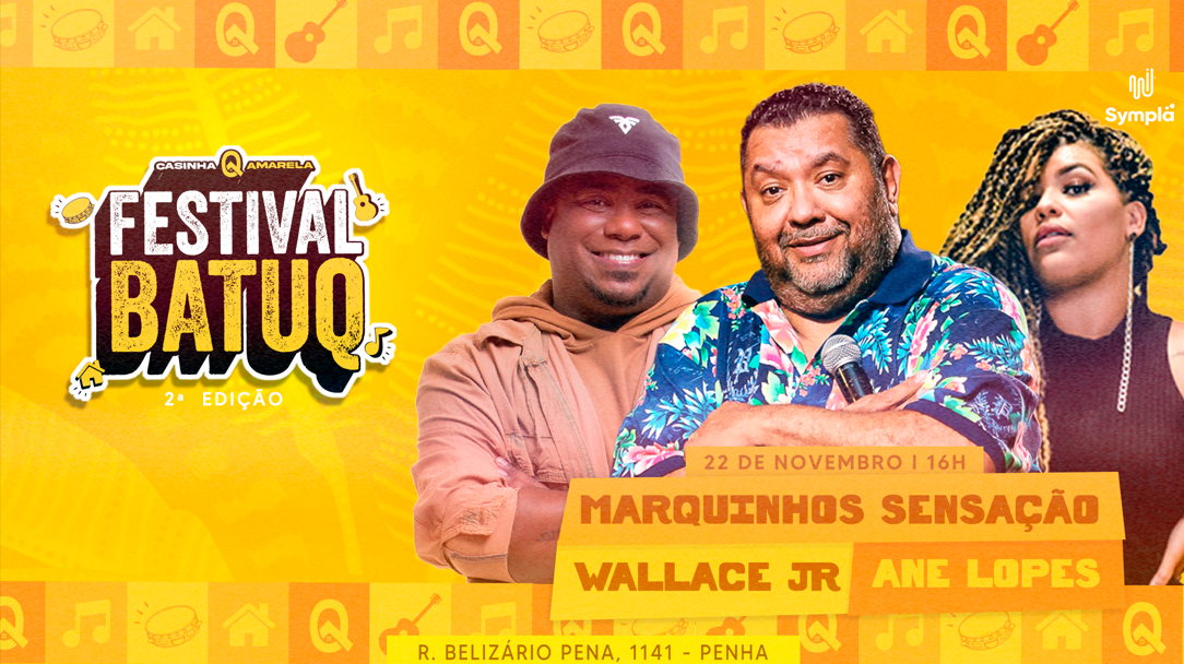 Festival Batuq - Marquinhos Sensação em Rio de Janeiro