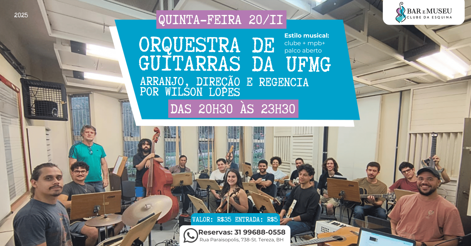 Orquestra de Guitarras da UFMG - Professor Wilson Lopes