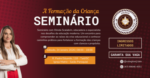 Imagem do evento Seminário: A Formação da Criança