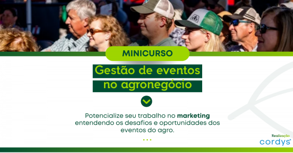 Imagem do evento Minicurso Gestão de Eventos no Agro