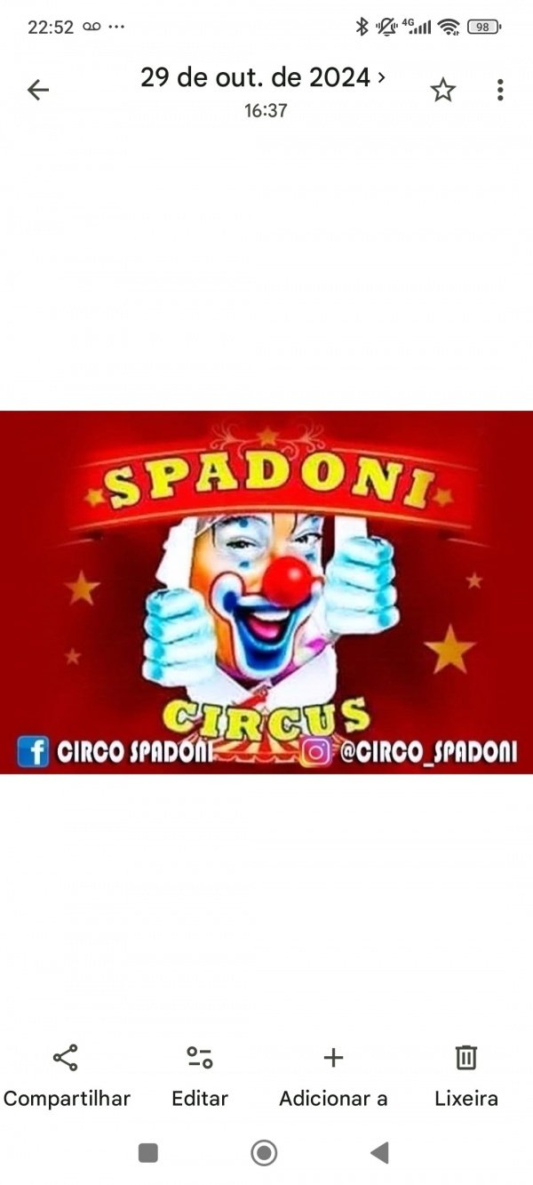 Imagem do evento Circo Spadoni