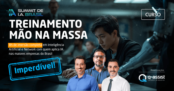 Imagem do evento Workshop e Treinamento Inteligência Artificial na prática - 20.ª turma [Presencial] - Ignição I.A.
