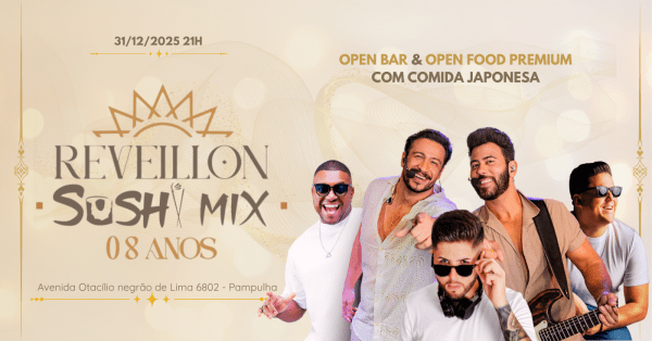 Imagem do evento REVEILLON SUSHIMIX 2026
