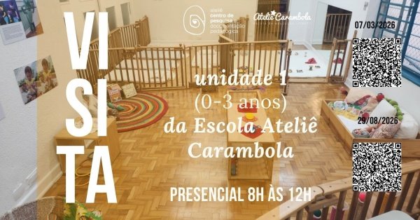 Imagem do evento 29/08/2026 - Visita à Unidade 1 da Ateliê Carambola - (0 a 3 anos)