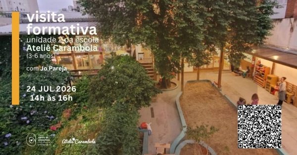 Imagem do evento Visita Formativa - Unidade 2 da Ateliê Carambola (3 a 6 anos) - 24/07/2026