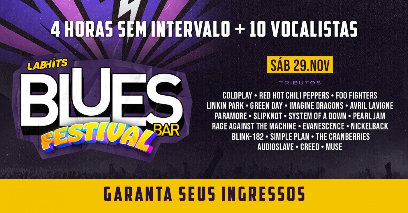 BLUES BAR FESTIVAL by LABHITS em Campo Grande - Sympla