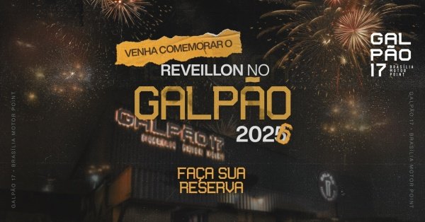 Imagem do evento Reveillon 2026- Galpão 17