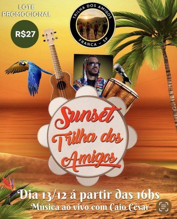 Imagem do evento Sunset Trilha dos Amigos
