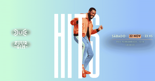 Imagem do evento GIN ZUUR APRESENTA HITS