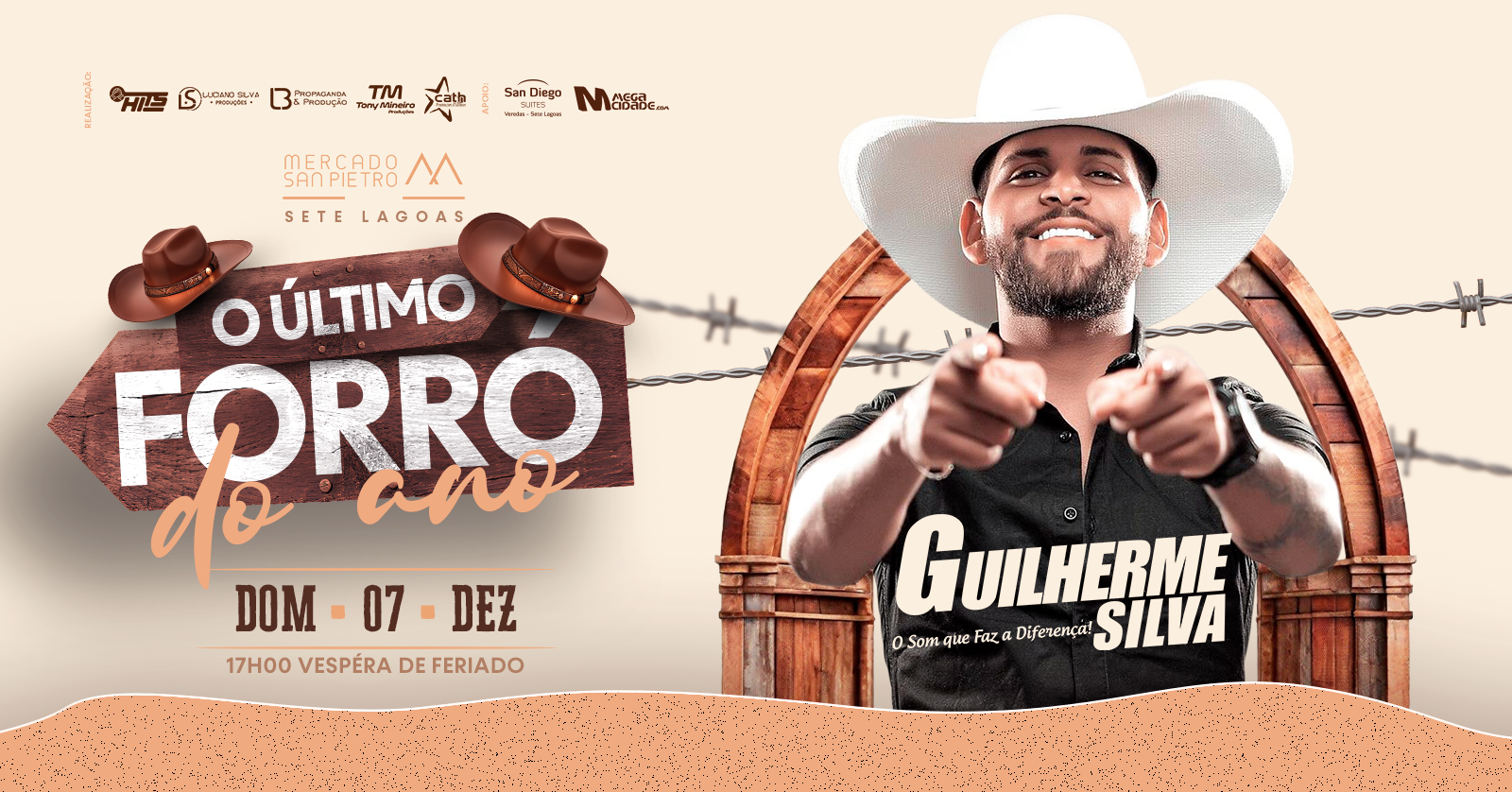 Último Forró do Ano - Guilherme Silva em Sete Lagoas