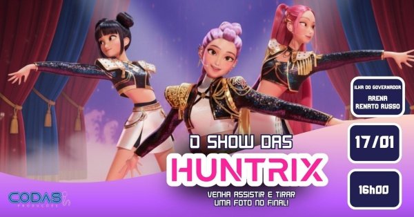 Imagem do evento O Show das Huntrix - Ilha Do Governador