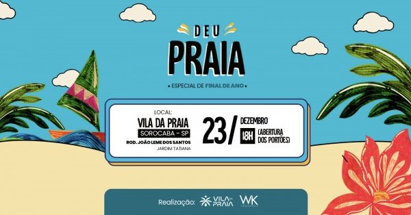 Imagem do evento Deu praia especial de final de ano