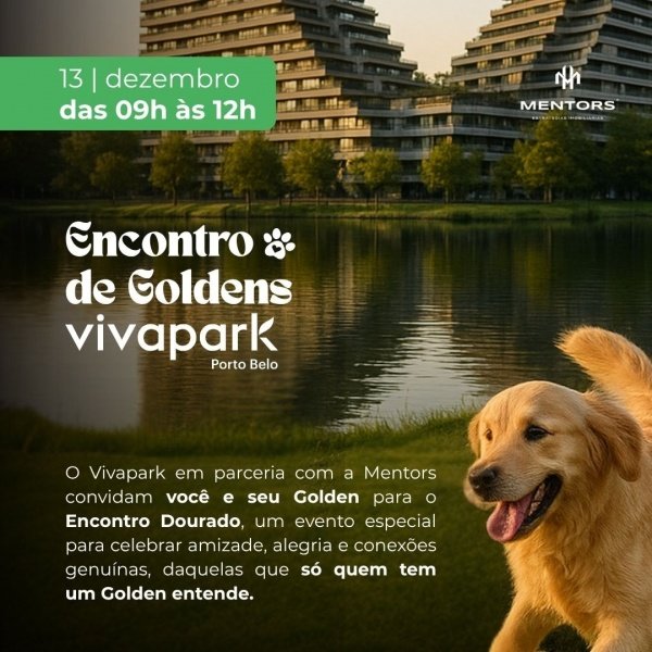 Imagem do evento Encontro de Goldens | Vivapark Porto Belo 