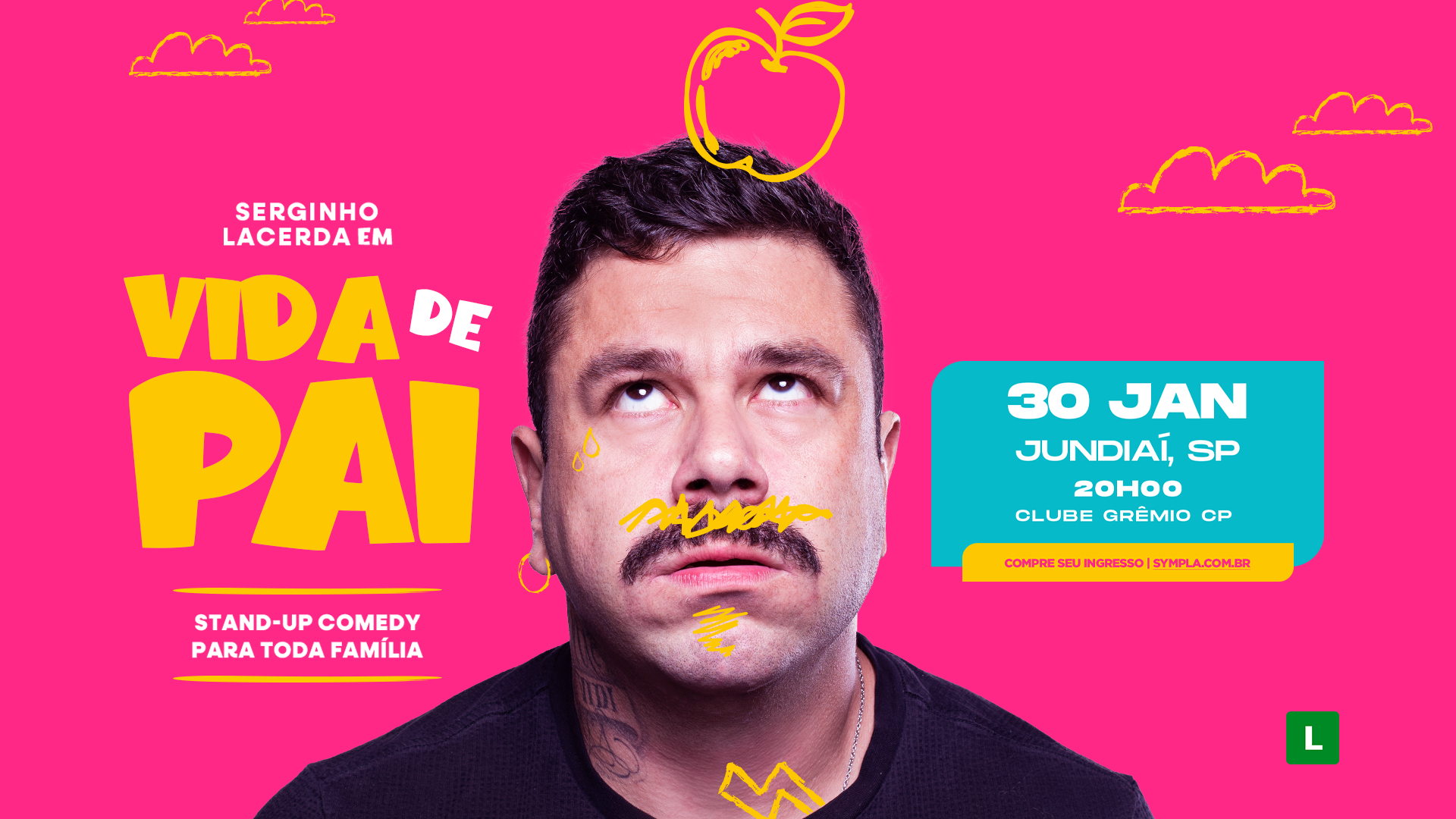 Serginho Lacerda - Vida de Pai - em Jundiaí