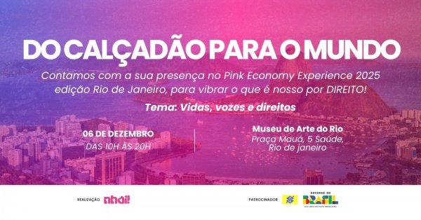 Imagem do evento Festival Contaí! Pink Economy Experience - Museu de Arte do Rio 06/12