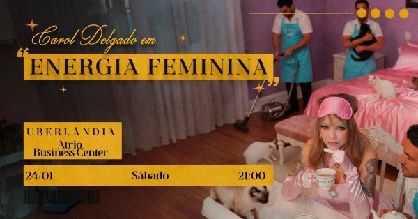 Imagem do evento Carol Delgado em Energia Feminina - Uberlandia