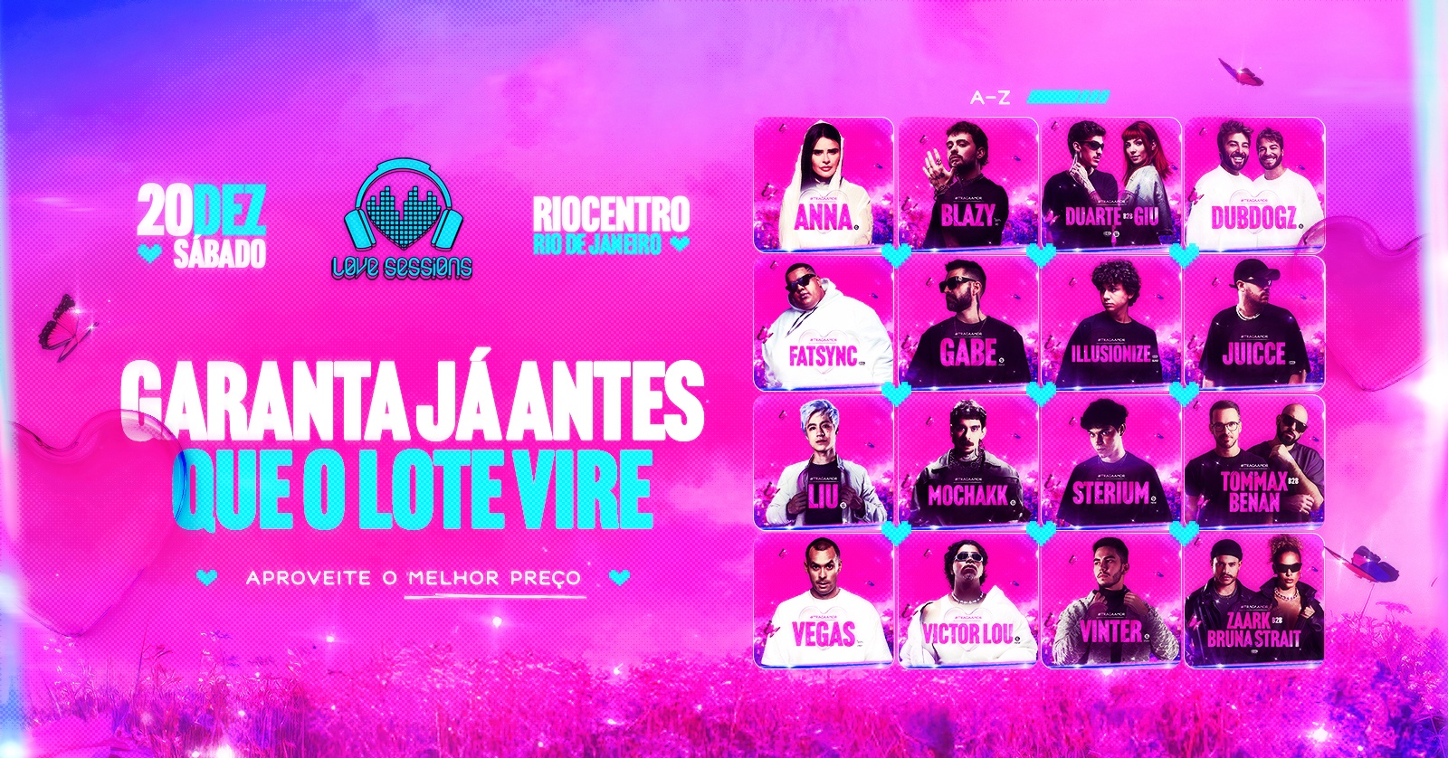 Love Sessions Festival 2025 em Rio de Janeiro