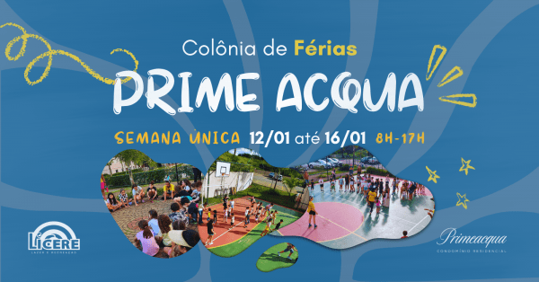 Imagem do evento Colônia de Férias no Primeacqua | Janeiro 2026