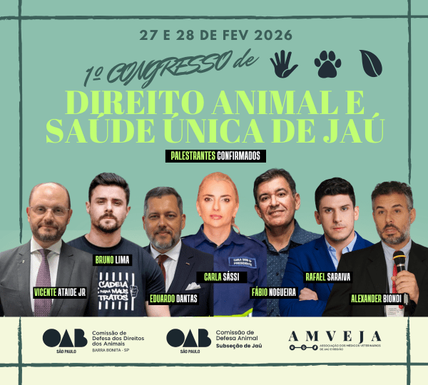 Imagem do evento 1º Congresso de Direito Animal e Saúde Única de Jaú e Região