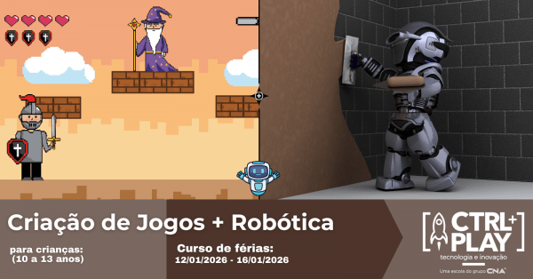 Imagem do evento (10 a 13 anos) Curso de férias: Criação de games + robótica com Micro:bit