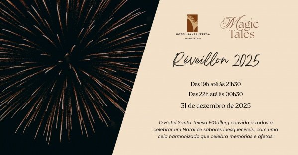 Imagem do evento Réveillon Hotel Santa Teresa MGallery 2025