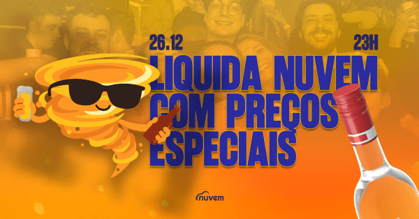 Imagem do evento Liquida Nuvem + preços especiais - 26/12
