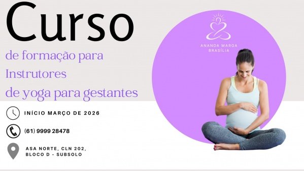 Imagem do evento Curso de formação pra instrutores de Yoga pra Gestantes
