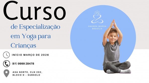 Imagem do evento Curso Yoga pra Crianças