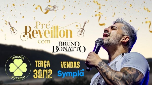 Imagem do evento Pré-Reveillon com Bruno Bonatto