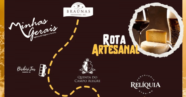 Imagem do evento Rota Artesanal - queijos, vinhos e cervejas!