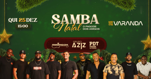 Imagem do evento SAMBA NATAL 2025 - CAMPO BELO