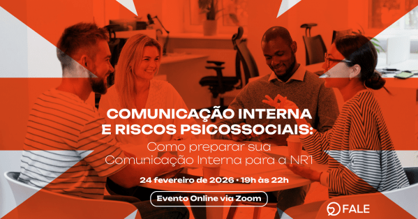 Imagem do evento COMUNICAÇÃO INTERNA E RISCOS PSICOSSOCIAIS: Como preparar sua Comunicação Interna para a NR1