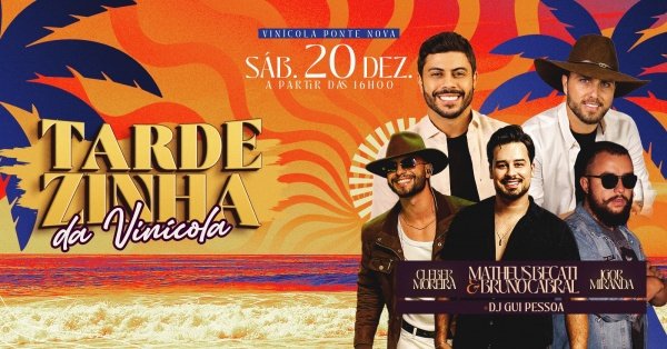 Imagem do evento Tardezinha da Vinícola