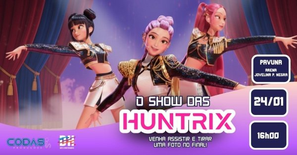 Imagem do evento O Show das Huntrix  - Pavuna