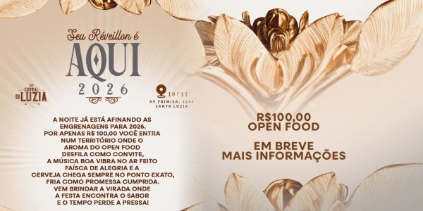 Imagem do evento REVEILLON 2026 | CURRAL DI LUZIA