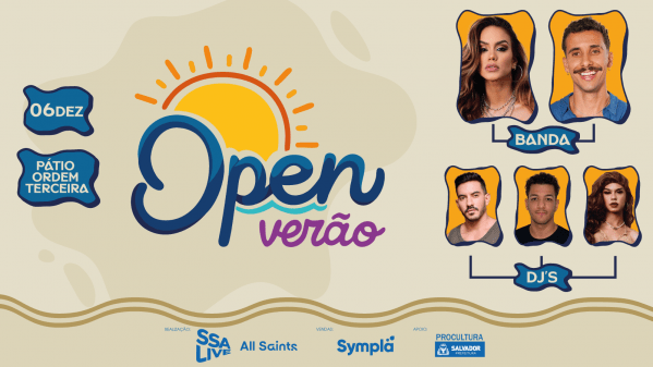 Imagem do evento Open Verão - All Saints