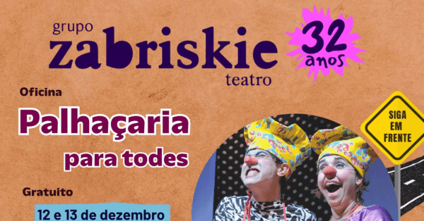 Imagem do evento Oficina Palhaçaria para Todes