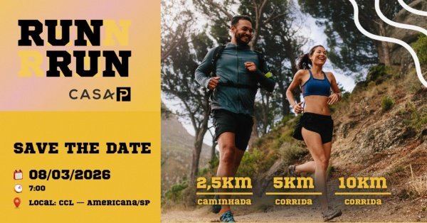 Imagem do evento RUN RUN CASA P