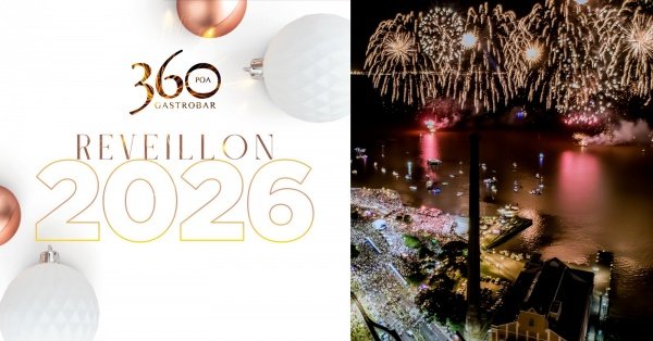 Imagem do evento CEIA DE RÉVEILLON 2026 - 360 POA GASTROBAR