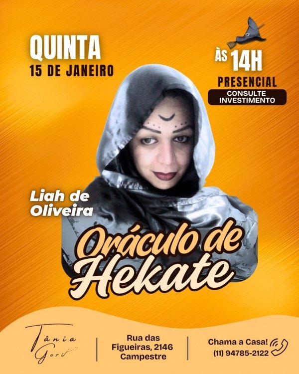 Imagem do evento Oraculo de Hekate