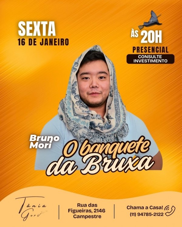 Imagem do evento O Banquete da Bruxa