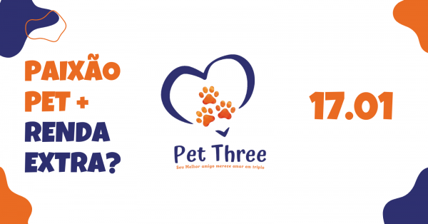 Imagem do evento LANÇAMENTO | PET THREE