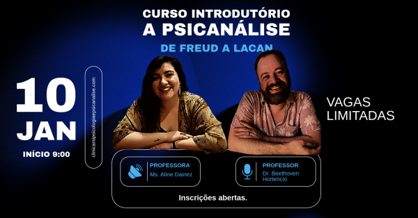 Imagem do evento Curso introdutório à psicanálise:  de Freud a Lacan