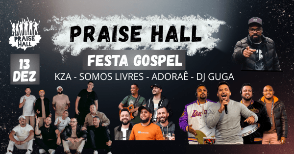 Imagem do evento Praise Hall - Festa Gospel